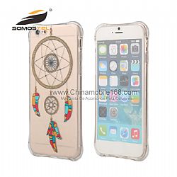 Fundas anti-shock Con Dibujos TPU suave Patrón Casos para iPhone 5 5S 6 6s