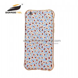 Mayorista TPU Galvanoplastia Anti-Shock Diseño de leopardo Fundas para iPhone