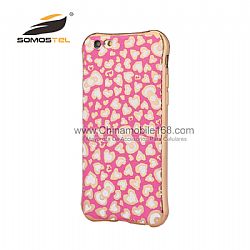 venta al por mayor TPU Galvanoplastia Anti-Shock pintado  Fundas para iPhone 5 SE