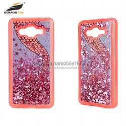 High quality luxury liquid quicksand TPU back case cover