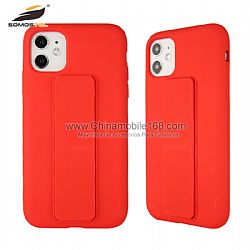 Silicone fully coated magnetic suction support liquid mobile phone case