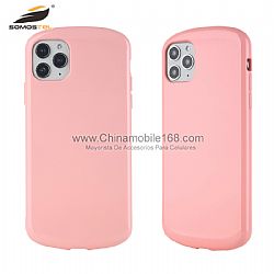 Funda TPU Anti-Choque Con Airbag En Único Color Brillante Para iPhone12Pro