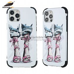 Funda TPU Anti-Choque De Cuatro Ángulos Con Dual Caras De IMD Para iPhone11/11Pro/11ProMax