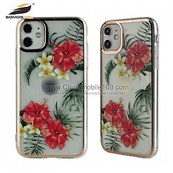 TPU double-sided flat IMD phone case for iPhone12/12Pro/12mini