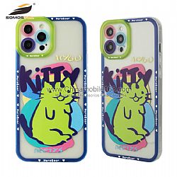 Fundas TPU Serie Ojos de ángel con diseño para iPhone13