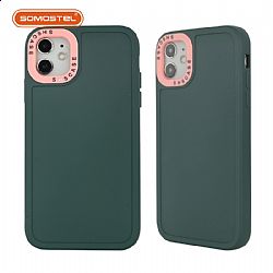 2.5MM Contrasting Color Photo Injection Molding Frame TPU Phone Case