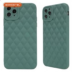 Lambskin pattern oil injection TPU phone case for iPhone13