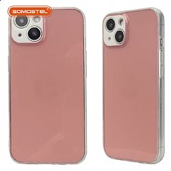 Double-Sided Flat IMD Transparent TPU Laser Phone Case