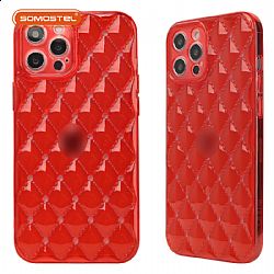 Diamond pattern Injection Molding TPU Phone Case