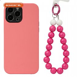 Funda para teléfono de TPU+PC con pulsera