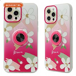 AiDouYiTi Ring Rear Holder Painting TPU Phone Case