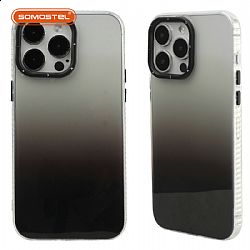 2.0 Independent Electroplate IMD     Dual-color Gradient TPU Phone Case