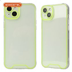 Nuevo lanzamiento Luminoso con la hoja de polvo brillante TPU Phone Case