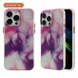 Funda para teléfono TPU+PC Watercolor Magnetic Attraction