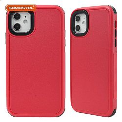 Mengxuan Moldeo por Inyección 3 en 1 TPU+PC Funda de Teléfono