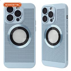 New magnetic mesh cooling function shockproof cell phone case