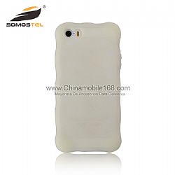 Funda de silicona cubierta del teléfono protector luminoso para Apple iPhone 5 6 6 Plus