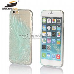 Embossing Angel Wings Protector Case for iPhone