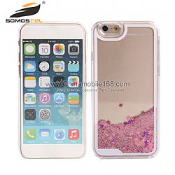 Transparent Plastic 3D Glitter Star Quicksand Cell Phone Case