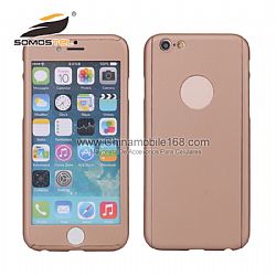 Hot Sale 360 Degrees Full Protection Gradient Color Phone Case for iPhone 6/6S/Plus
