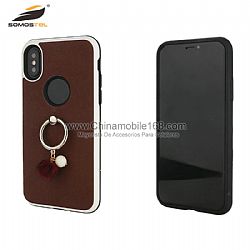 OEM personalizado protector con decoracion anillo para iphone7/X/XR