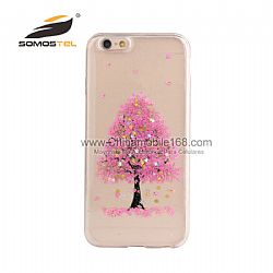 Hot sale life tree real pressed flowers phone case supplier