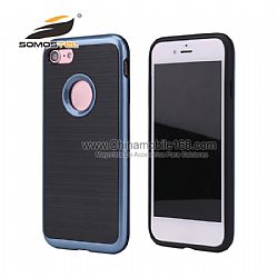 Wholesale Hybrid Hard 2 in1 PC+TPU Frame Back Cover Phone Case For Apple iPhone