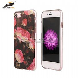 Ultra slim shockproof TPU soft single-side glitter IMD protector case