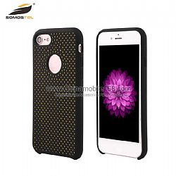 Factory price liquid silicone case with hollow dream designs