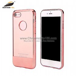 Funda TPU 2MM Con Orilla Galvanoplastia Para Iphone