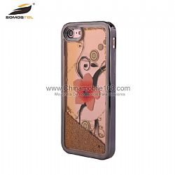 Funda TPU Con Arena Movediza Y Diseno Para 7G