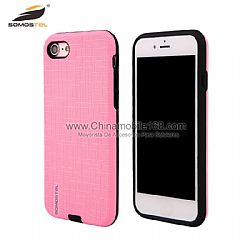 Hot sale shockproof linen finish 2 in 1 case for SAMSUNG LG