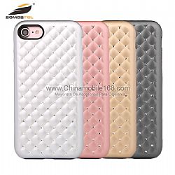 Wholesale anti-shock 2 in 1 diamond protector case for J7 Prime