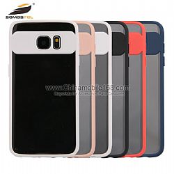 For Samsung S7E S8 S8Plus eyeshield TPU case with transparent back cover