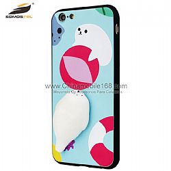 Funda 2 En 1 Con Muñeco De Silicona Para Iphone8 7S 6S