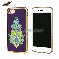 Heat discoloration TPU +PU painting case for Samsung S8 S8Plus