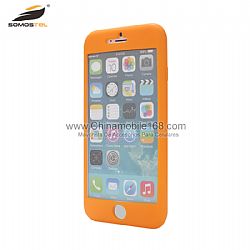 Funda de silicona liquida con proteccion 360 (Se Pueden Escribir) para Iphone5G 6G 7G