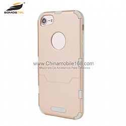 Shockproof TPU+PC ultra-thin 2 in 1 protector case for iphone 6G7G8G