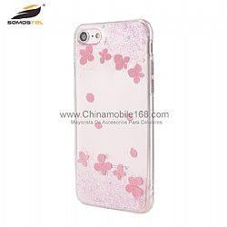 Real flower pressed dried TPU cover case for VIVO X9S/Samsung S8Plus