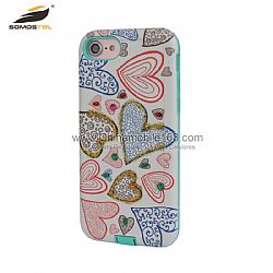 For iPhone 8/7Pplus spider 2 in 1 case (relief with 10 diamonds)