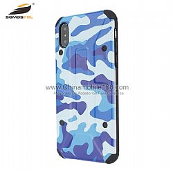 Mayoreo funda 2 En 1 En Color Camuflajeado para IphoneX/Samsung S8