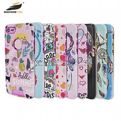 For MOTO E4/G5/G5Plus PC electroplating+relief knight protector case