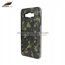 Mayoreo protector de camuflaje en alta relieve para HUAWEI P10 lite/LG K4