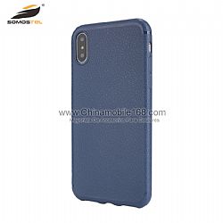 Nuevo TPU funda TPU con diseño de PU para IphoneX/Samsung S8Plus