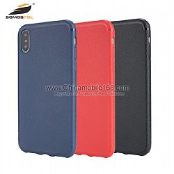 Estilo comercial TPU funda TPU con diseño de PU para VIVO X7/X9S