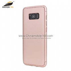 For IPHONE7/8X 360 protection PC protector case with 3 sections
