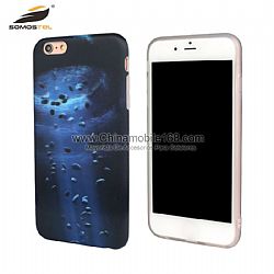 Shockproof TPU 3D naked eye case with aerolite pattern design for i6 series
