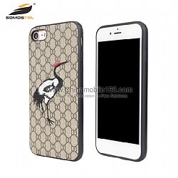 Hot sale super slim TPU +PC 2 in 1 back cover (Embroidery) for LG G6/Y51