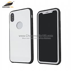 Mayoreo funda anti-caida con laminia de vidrio para IPHONE X/8/8S