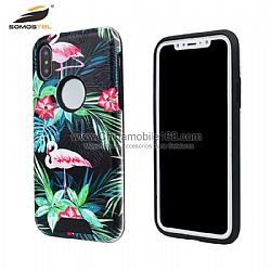 Protector 2 en 1 con diseno alta relieve para mujer para Iphone6S/7S/8